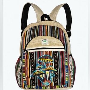 Himalayan Hemp Embroidered Backpack